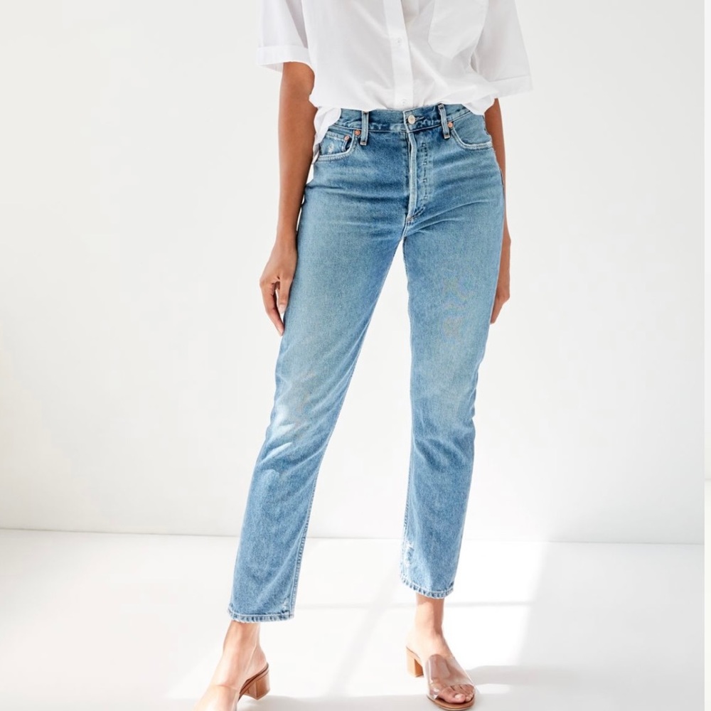 AGOLDE Jamie High Rise Jeans (Passenger)